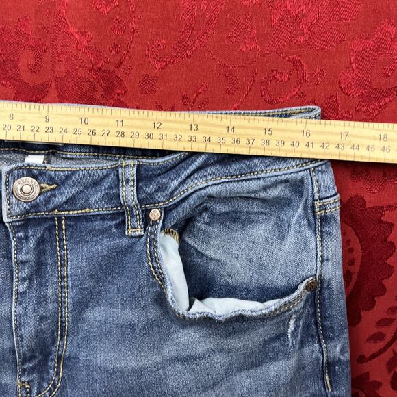 Shyanne Womens Jeans 33x34(31”) Trumpet Flare Trouser Boho Western Denim - Picture 5 of 12